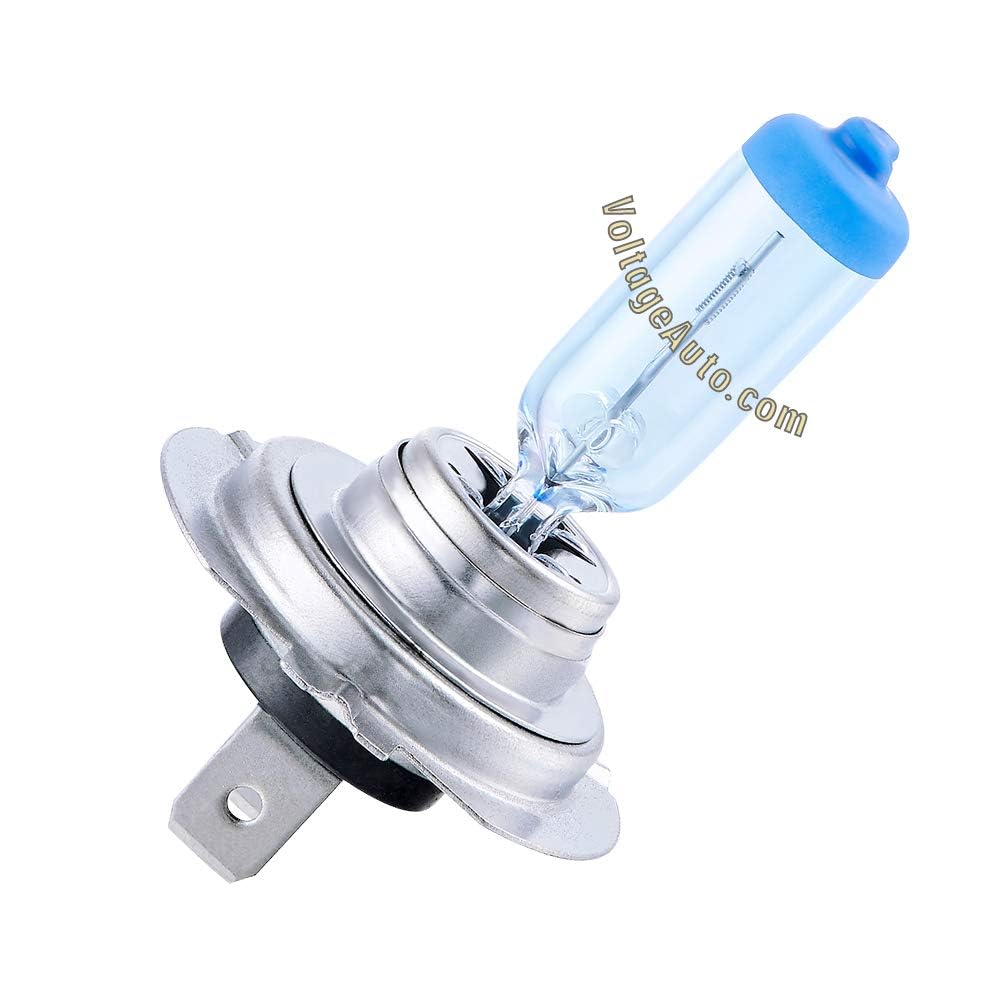 Voltage Automotive H7 Headlight Bulb - Halogen, Polarized White, 4 Pack