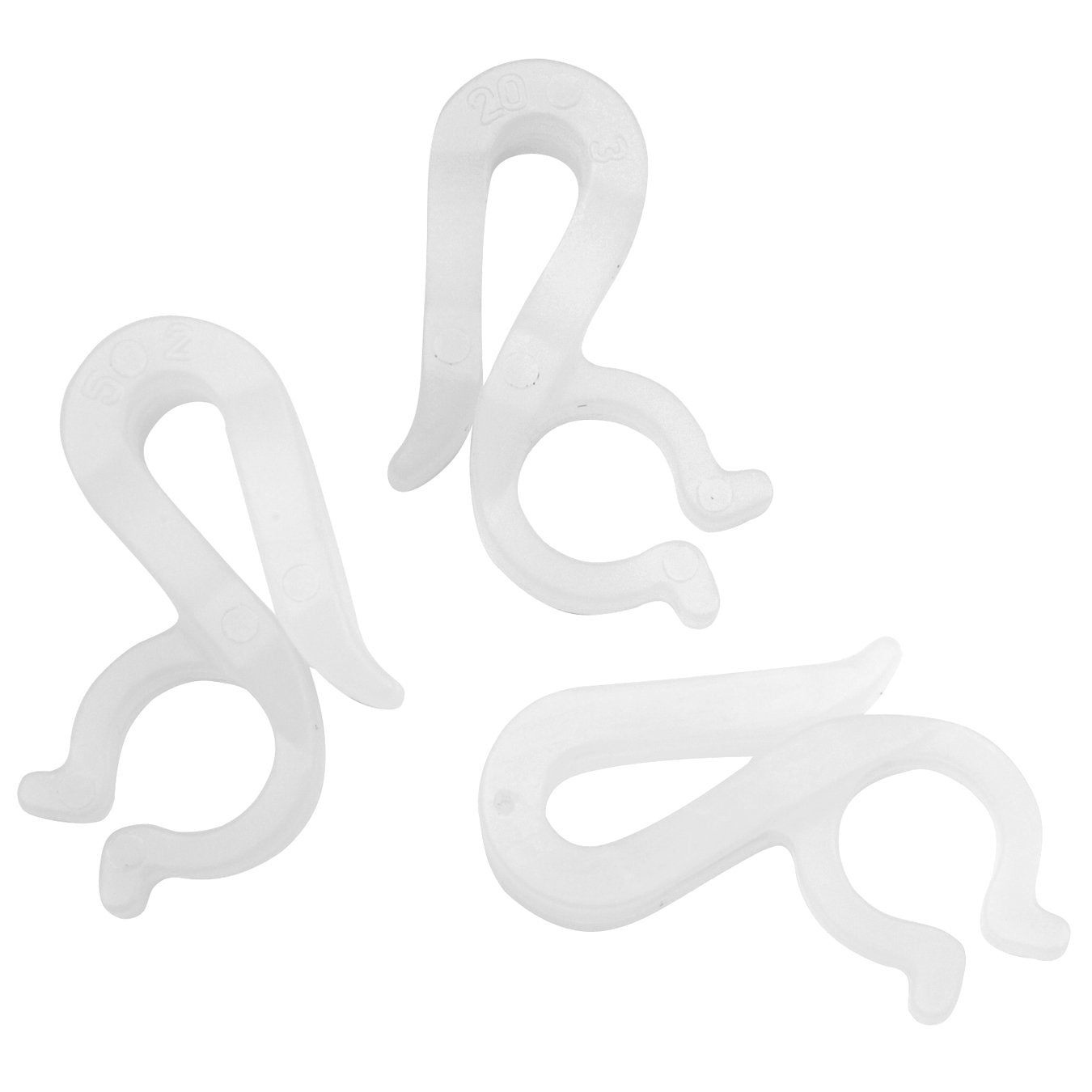 Holiday Joy - 200 Mighty Clip Lights - Quick & Easy Installation Of Christmas Lights On Shingles & Gutters - Made In Usa (200 Pa