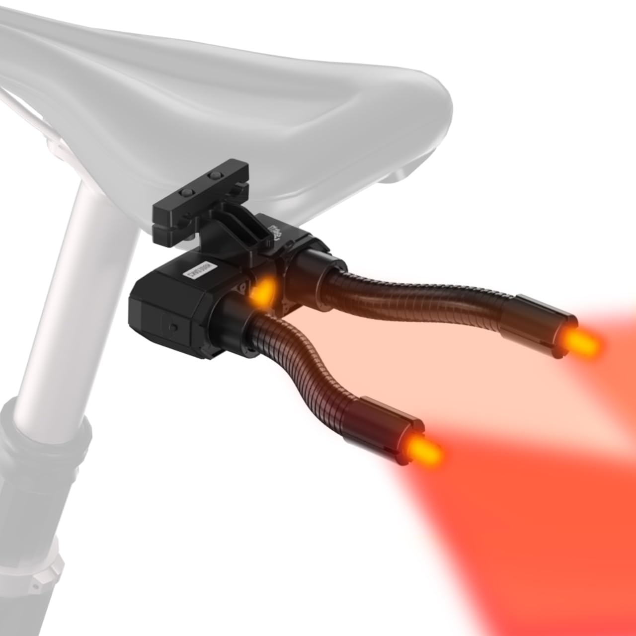 HUGEOAKS Smart Bike Tail Light, Bicycle Tail Light with Adjustable Light Width, Brake Sensing Bike Light, Bike Lights for Night 