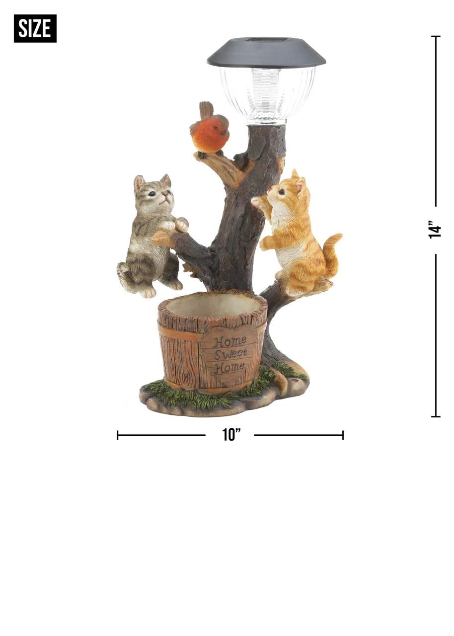 Summerfield Terrace Climbing Cats Solar Light