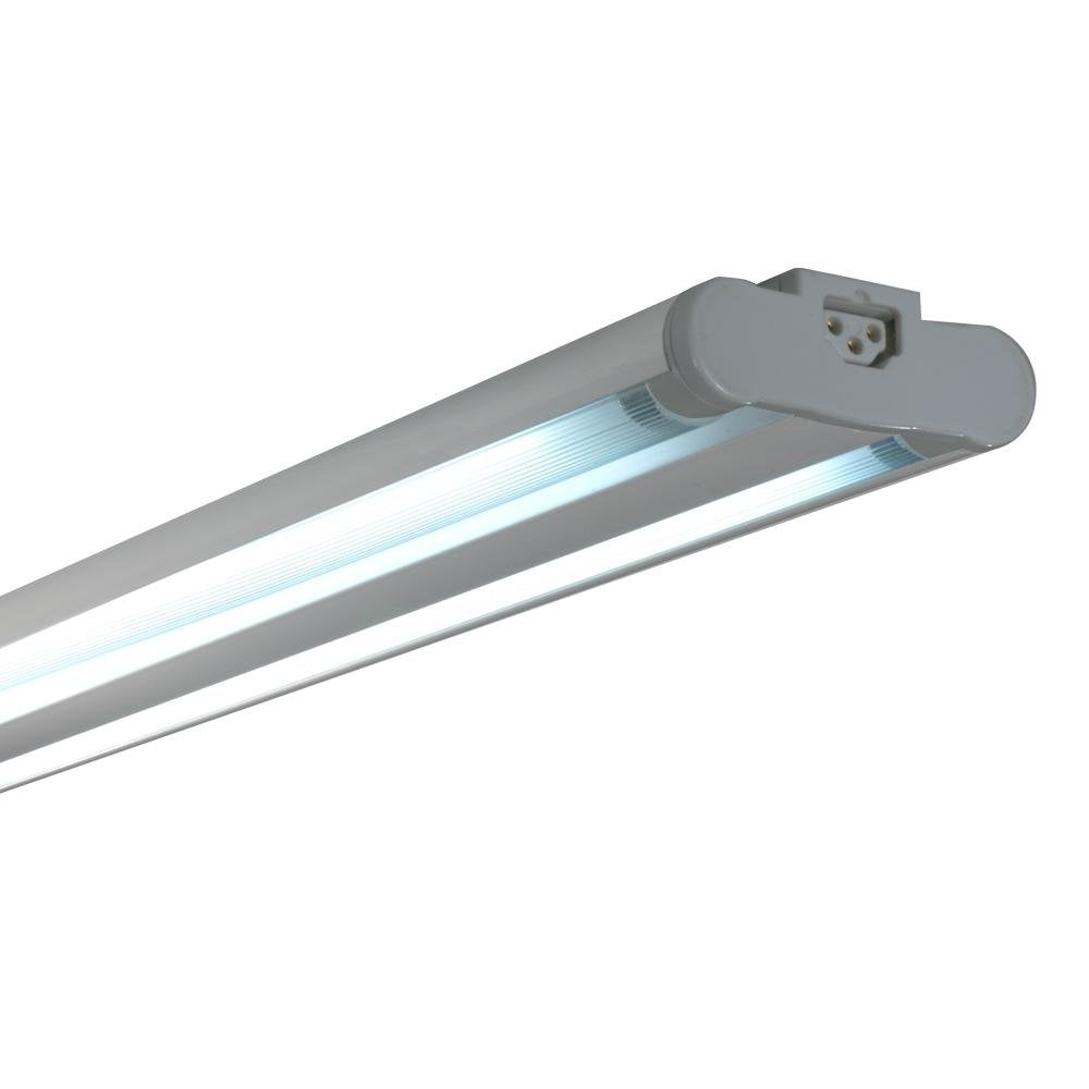 Jesco Lighting SG5AT-35/64-SV Adjustable T5 Light Fixture, 35W, 6400K, 58.25in x 2.875in x 0