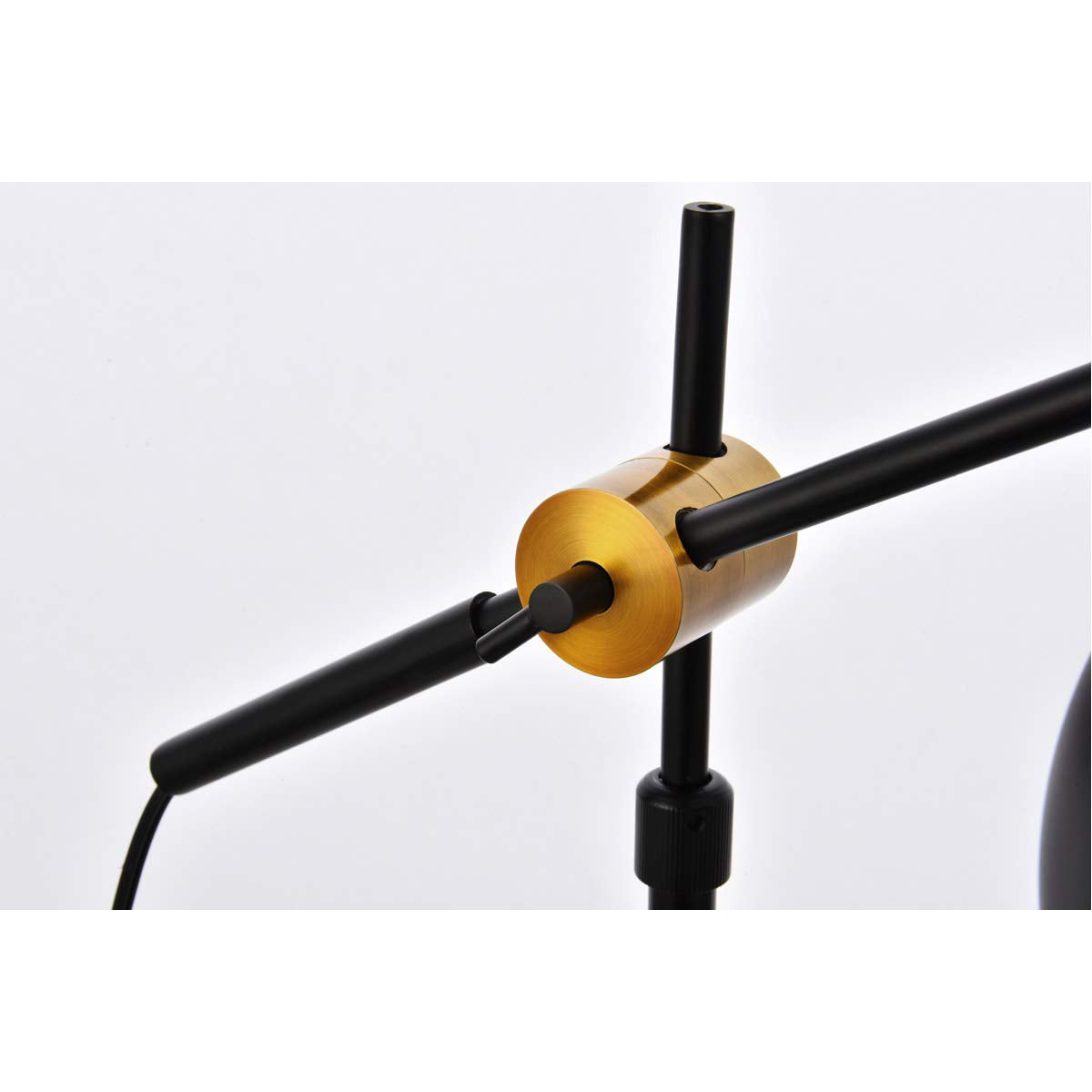 Living District Modern Home Decorative Forrester 1 Light Black Table lamp