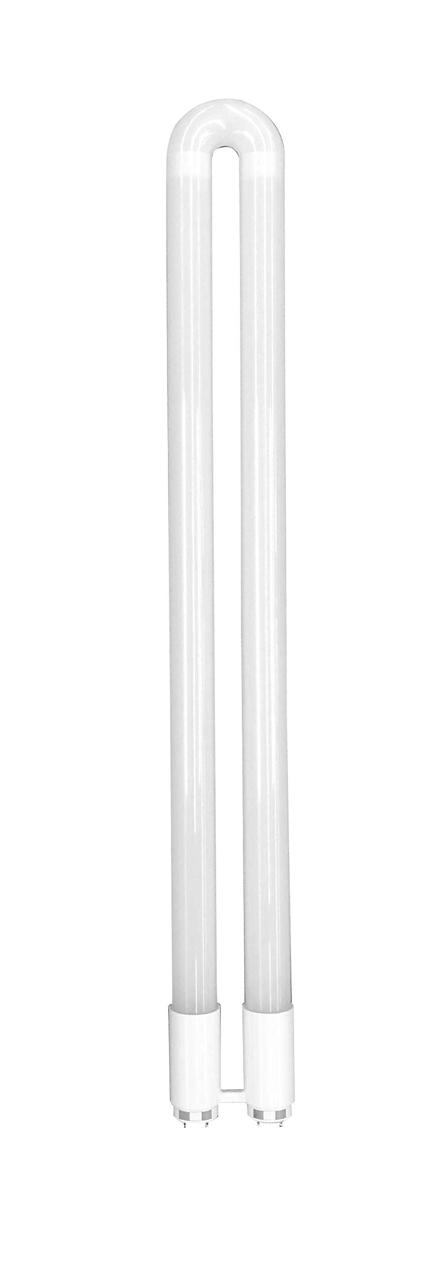 Goodlite G-20112 Fb13T8/841/Led U1' Led Ubend 1.6In Gap 13W, T8 Or T12 Replacment, Universal 120/220V, 2000 Lumens Dlc Listed, C