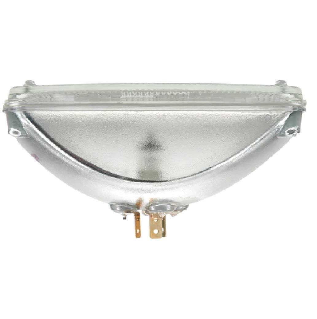 SYLVANIA H4666 Halogen Sealed Beam Headlight, 100x165, Black, 1 Bulb