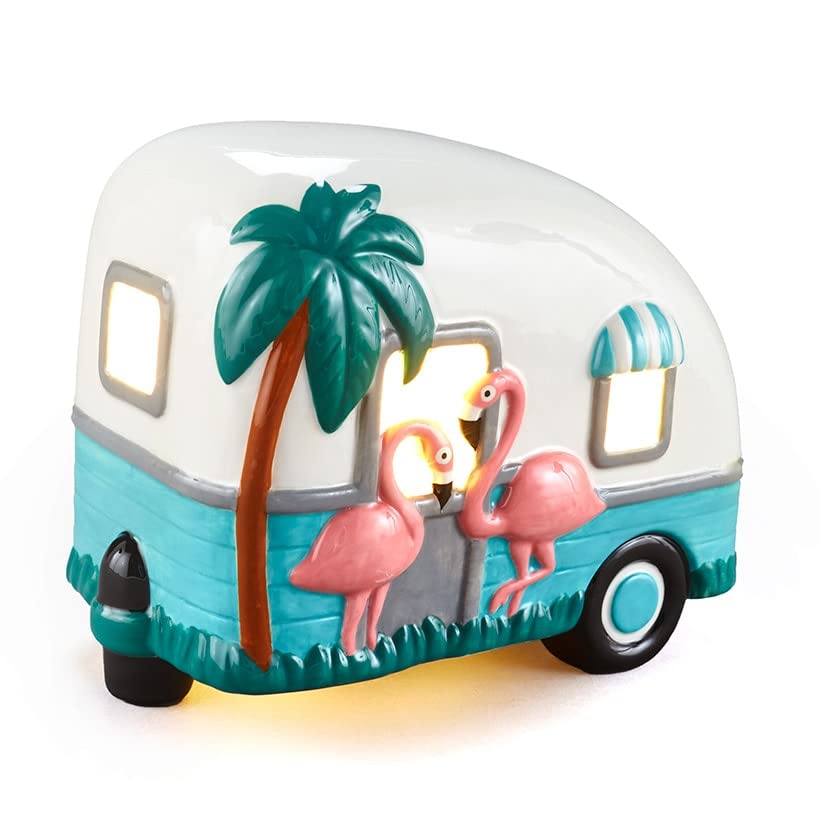 Lighted Camper Accents - Retro Table Top Lamp