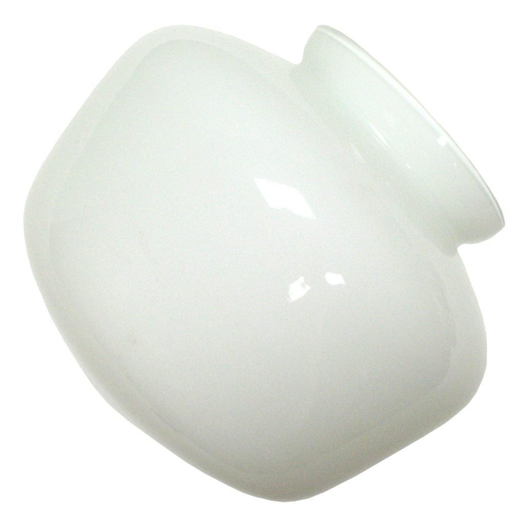 Westinghouse 81592 White Glass Shade 4.625&quot; L X 5.75&quot; W, Durable Plastic, One Size