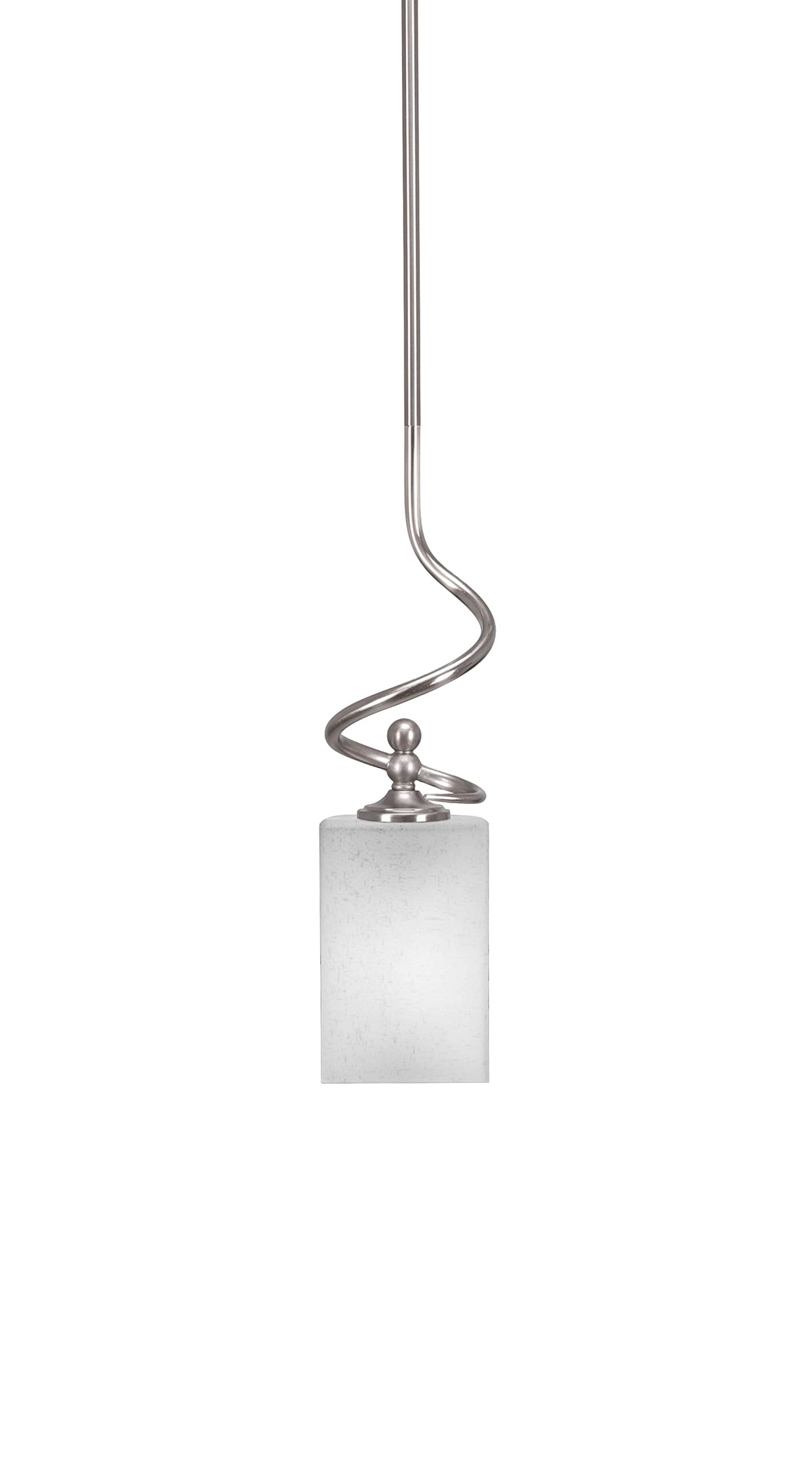 Capri 1 Light Mini Pendant in Brushed Nickel (901-BN-531)