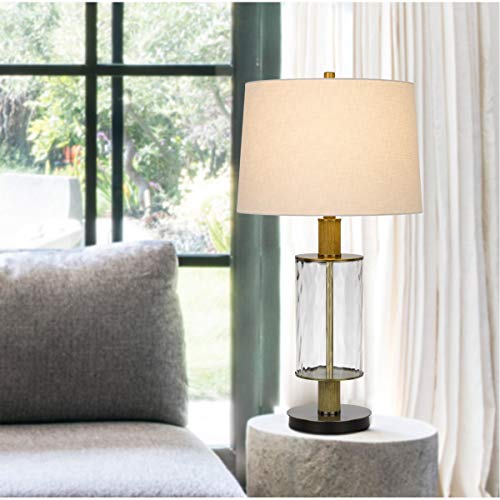 Cal Lighting Bo-2988Tb Transitional One Light Table Lamp From Morrilton Collection In Bronze/Dark Finish,