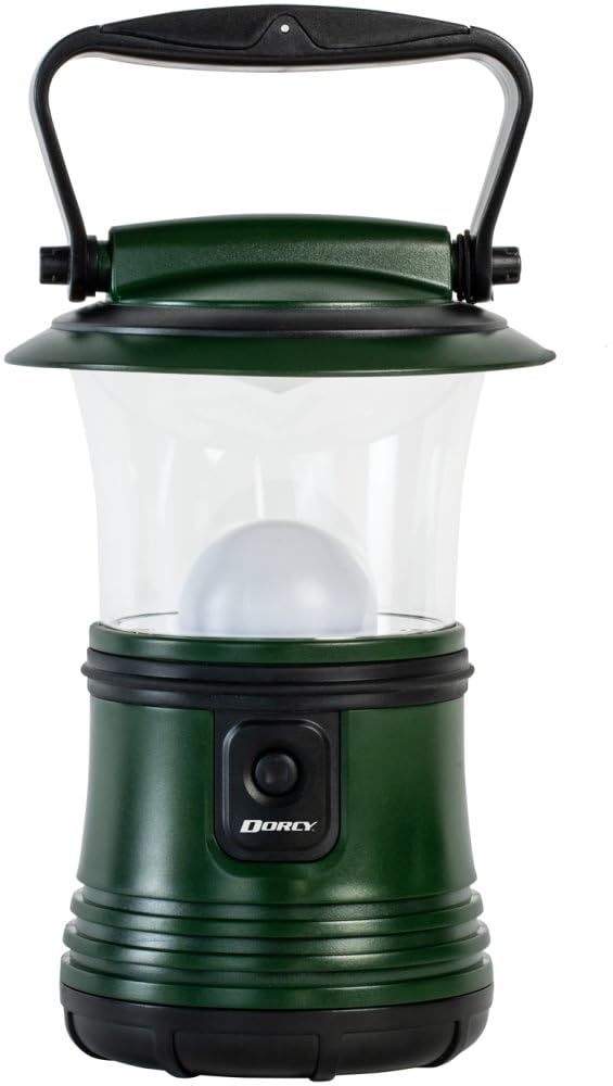 Dorcy 41-3103 7&quot; Green Led Waterproof Lantern - 4 Pack, Durable Aluminum Design