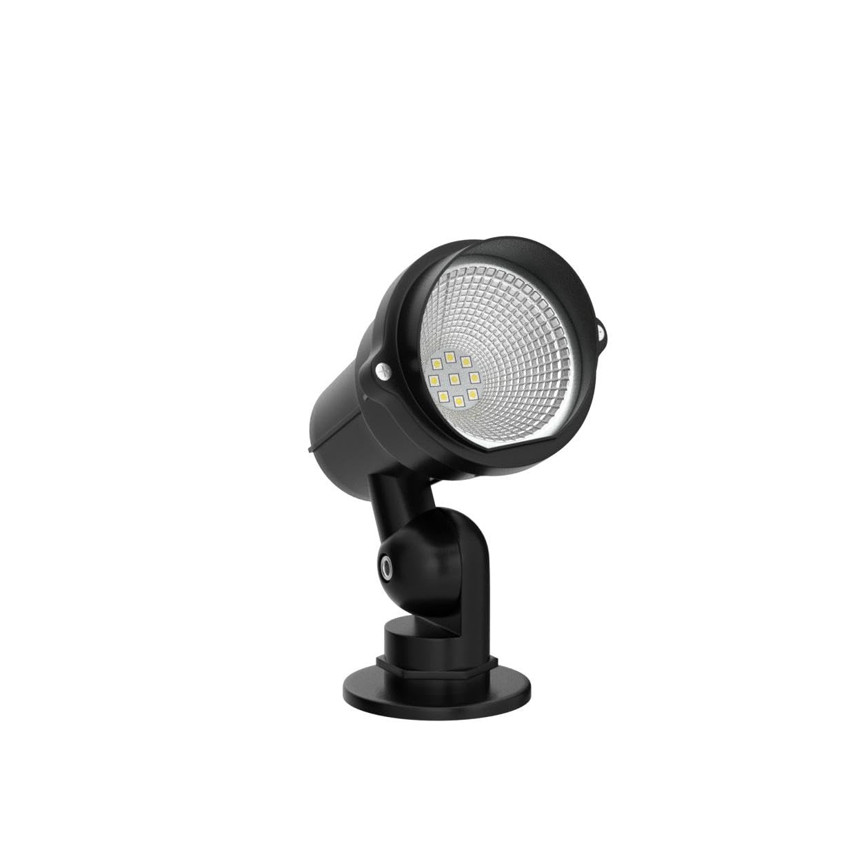 Spotlight Outdoor 6W 2700K To 6500K Adjustable Via Remote Landscape Lighting Outdoor Indoor For House Flag Yard Tree Garden, Plug In Outdoor Lights 5.9Ft Cord With Us 3-Plug Ip66 Waterproof 1 Pack