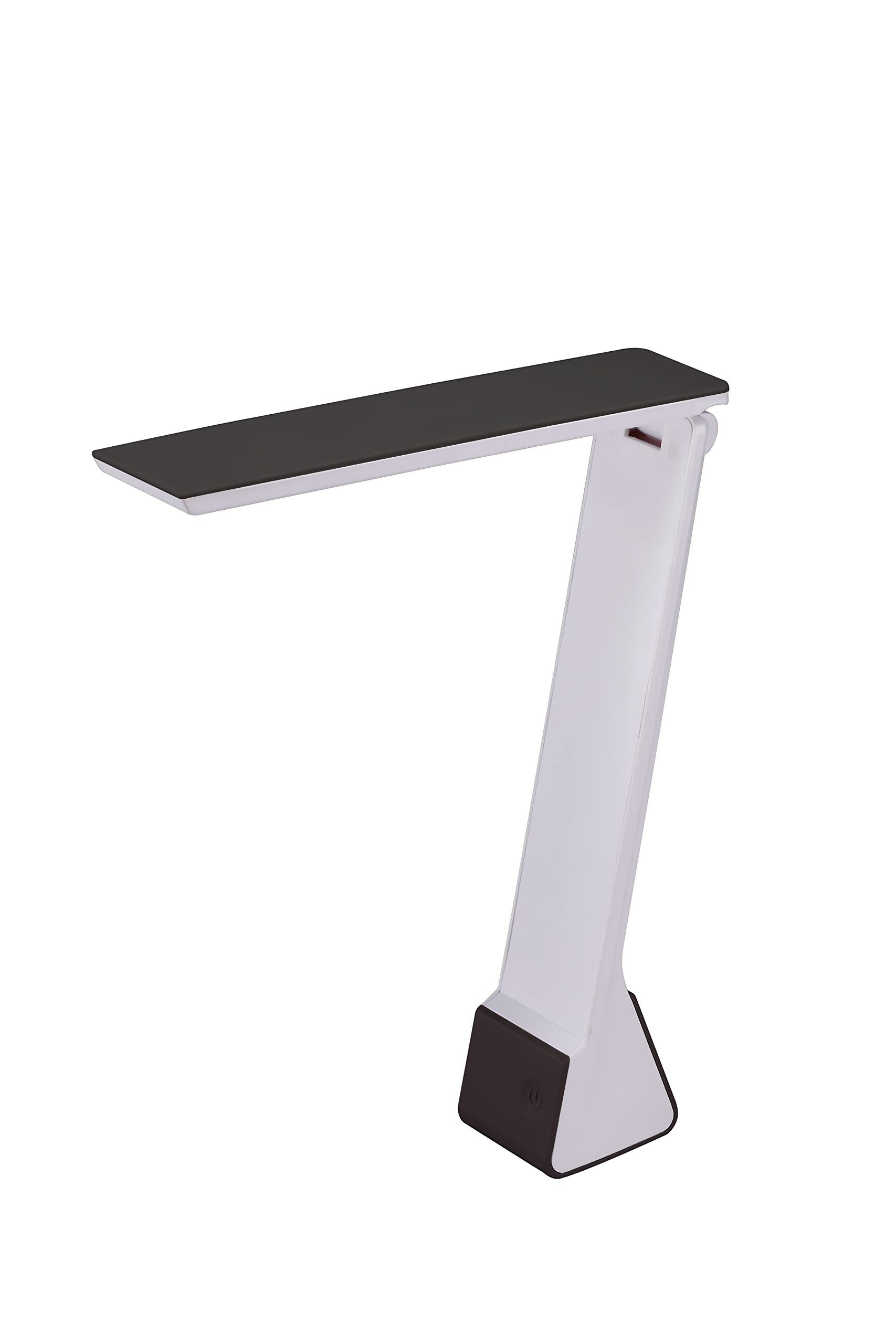 Bostitch LED Desk Lamp KT-VLED1810-BLK, Rechargeable, 3 Color Temperatures, Black Plastic