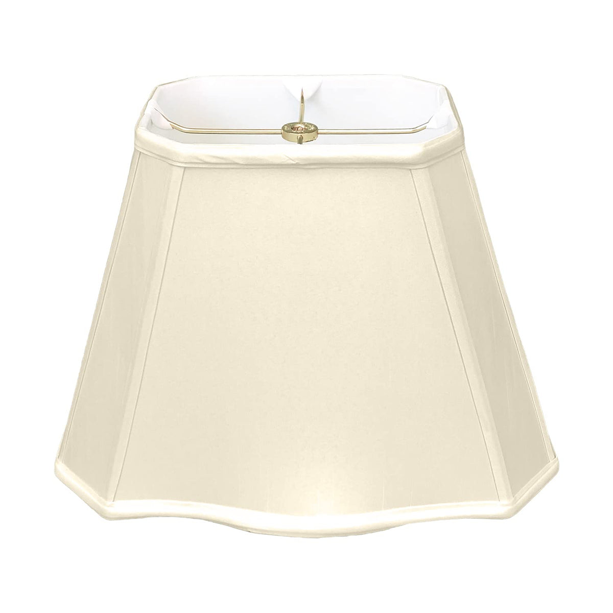 Royal Designs Bottom Rectangle Basic Lamp Shade, Beige, (4 x 6) x (7 x 10) x 8.5 (BS-747-10BG)