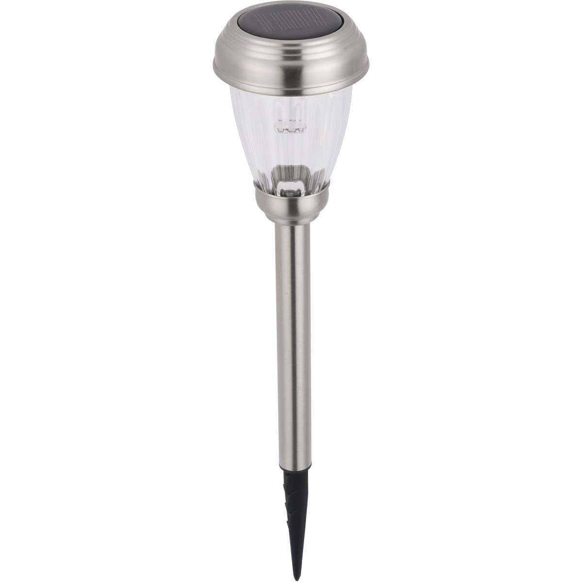 Living District FAE 6-Pack Stainless Steel Outdoor LED Pathway Light in Silver