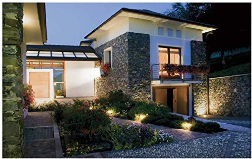 GLW 10W Low Voltage Landscape Lights - 12V Waterproof Outdoor Spotlights, 3000K Warm White, 8 Pack, Metal Aluminum