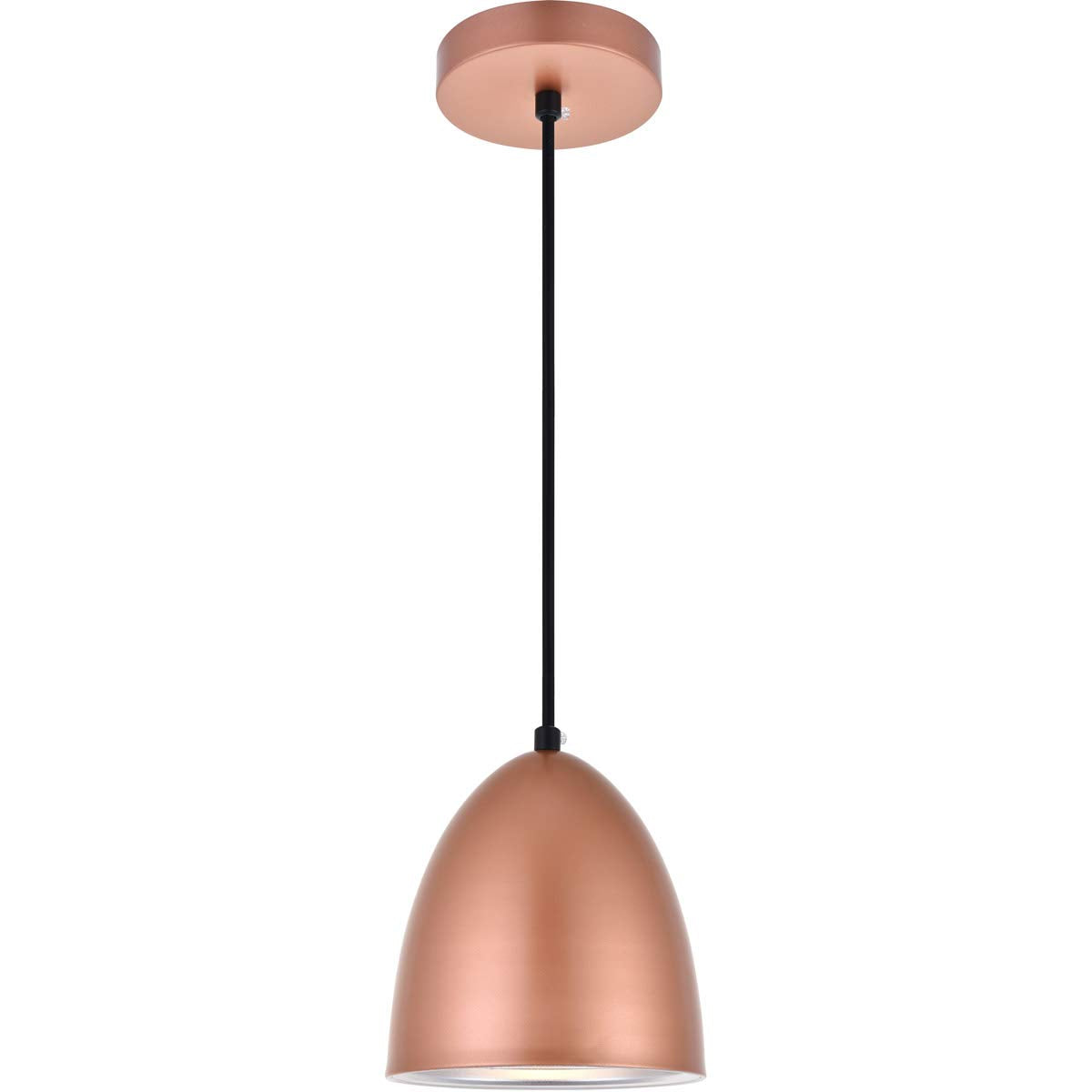 Living District Neutra 1 Light Honey Gold Pendant
