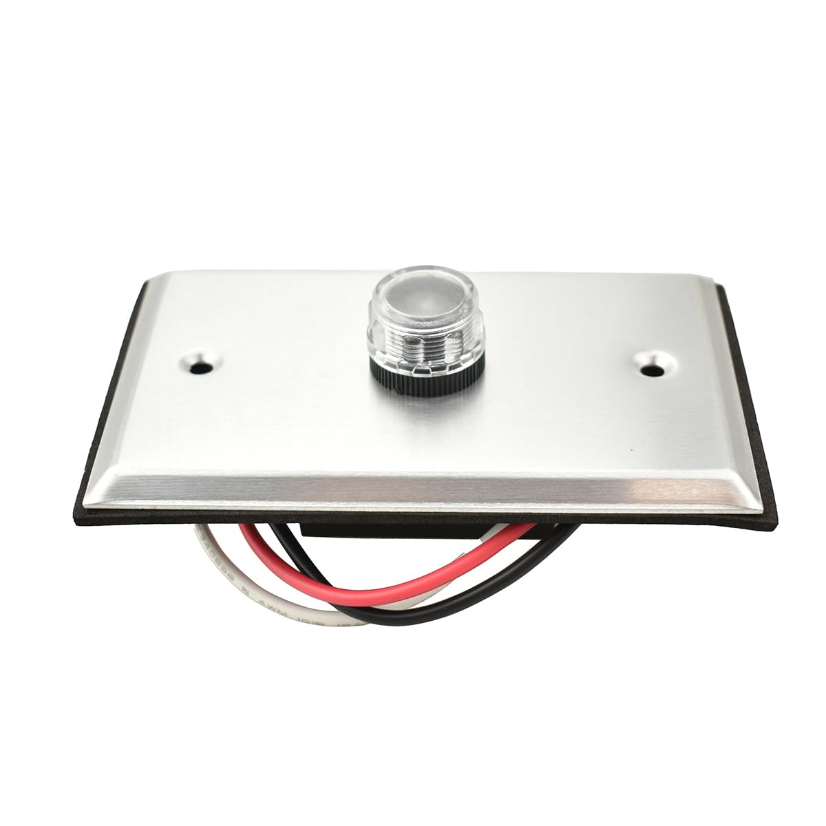 J.LUMI YCA1031 Photocell Sensor for Outdoor Lights, 120V Dusk to Dawn Light Control with Wall Plate Included, Post Eye Button Ph