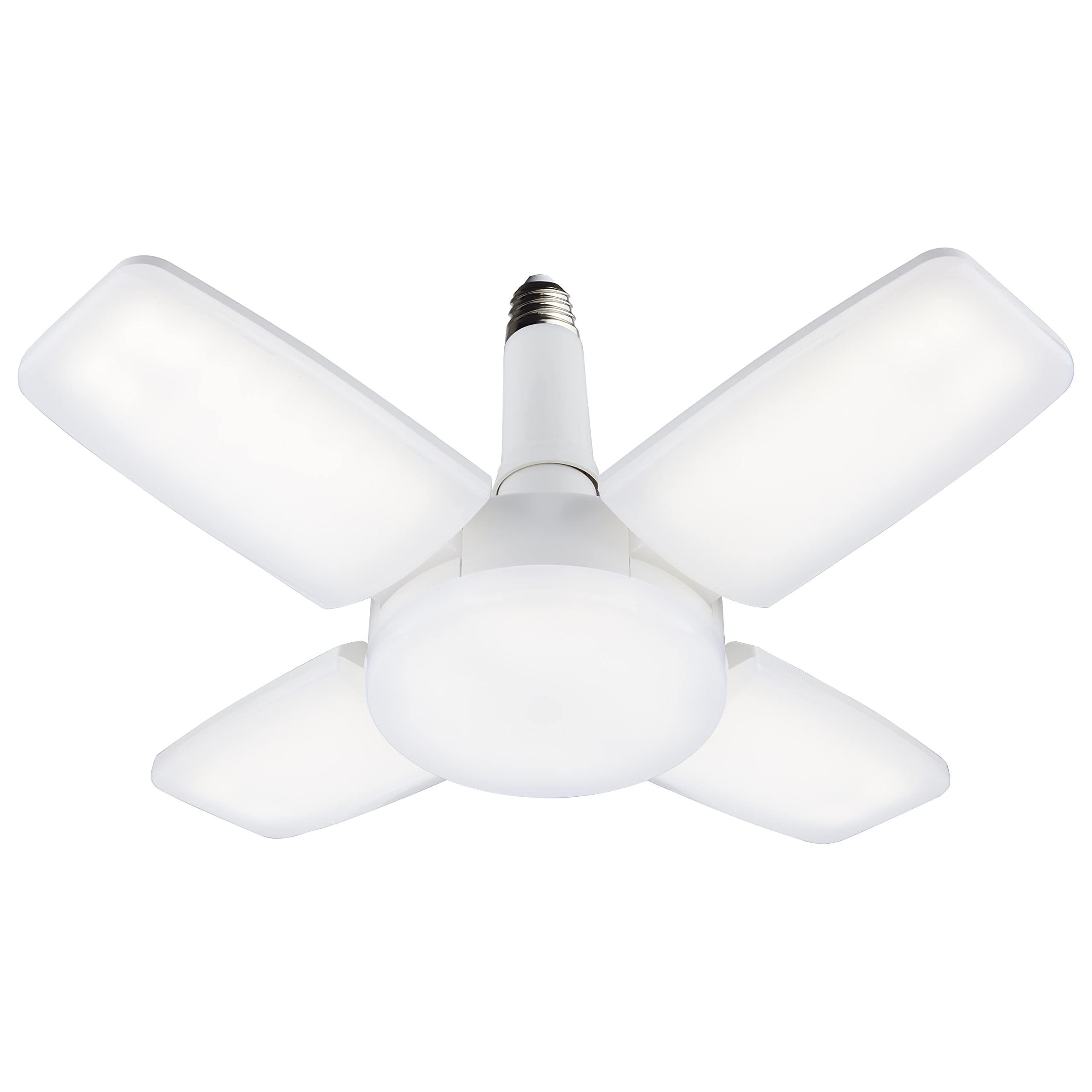 Satco Adjustable Multi-Beam LED Ceiling Light, 5000K, White, Model S13146, 1 Pack