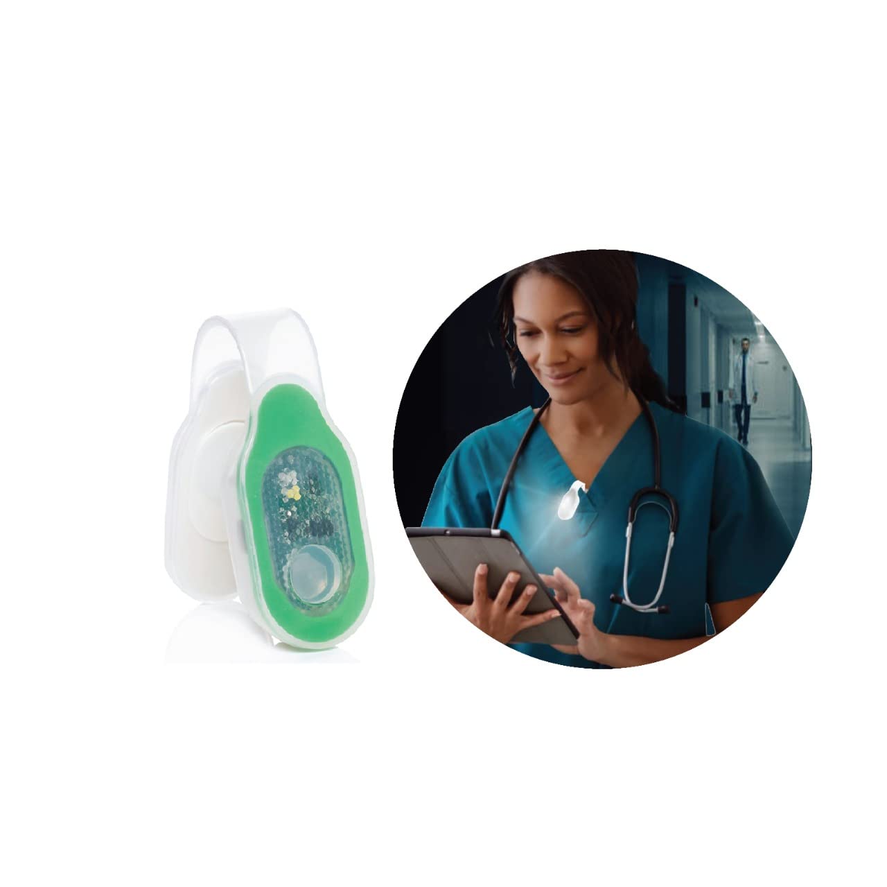 Tdl - Brand Rechargeable Magnetic Led Safety Light - 4 Modes For Nurses, Hiking, Running, Mechanics