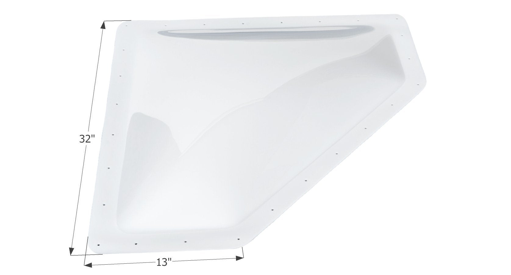 Icon 01869 Rv Skylight, White