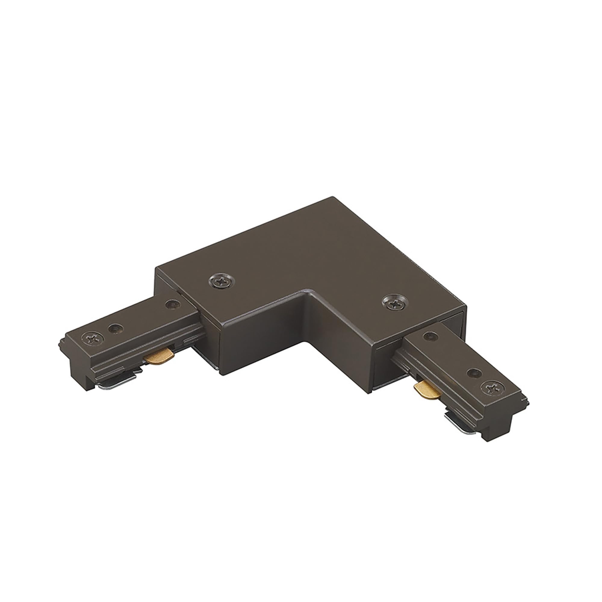 WAC Lighting HL-Right-DB H Track Right L Connector, Dark Bronze