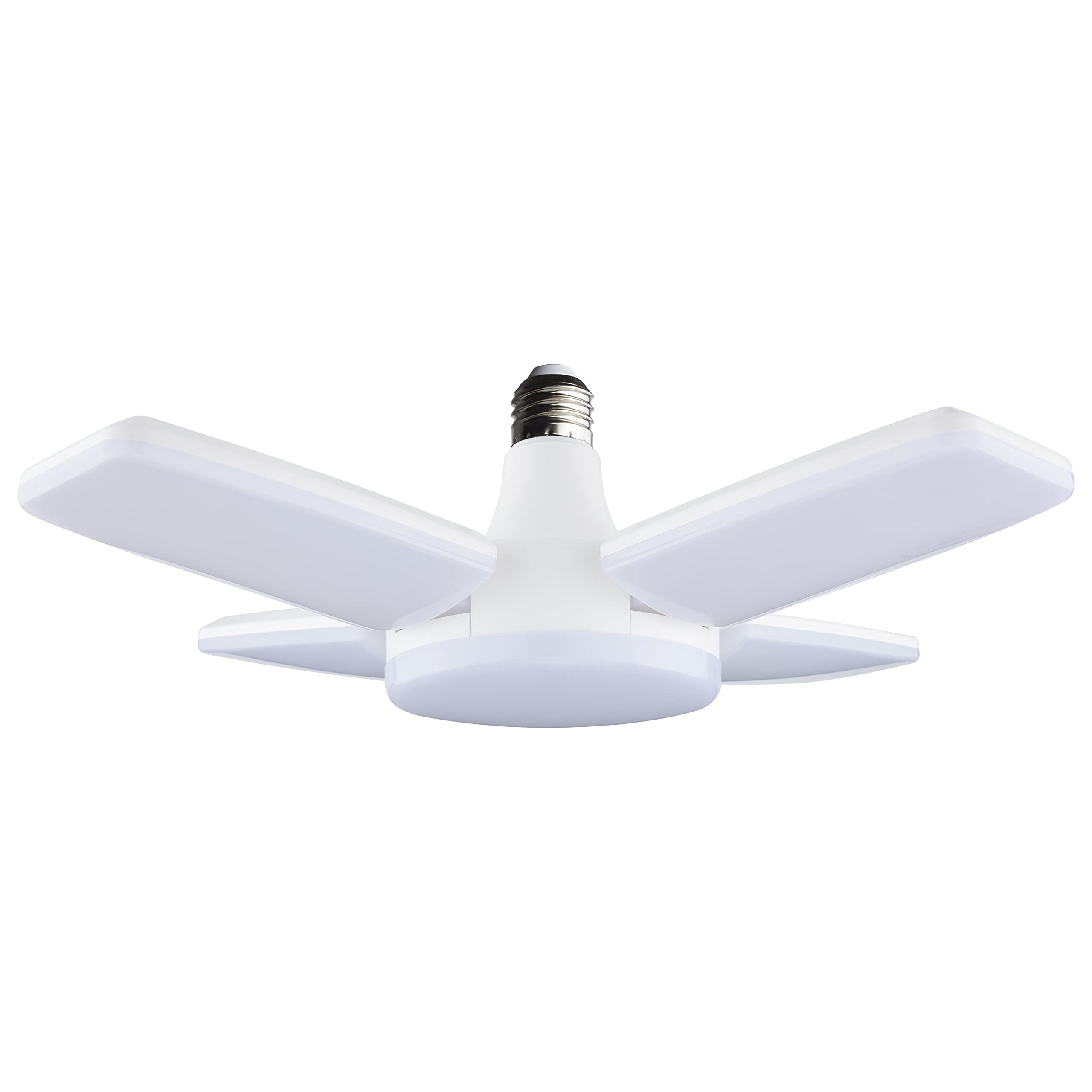 Satco Adjustable Multi-Beam LED Ceiling Light, 5000K, White, Model S13146, 1 Pack