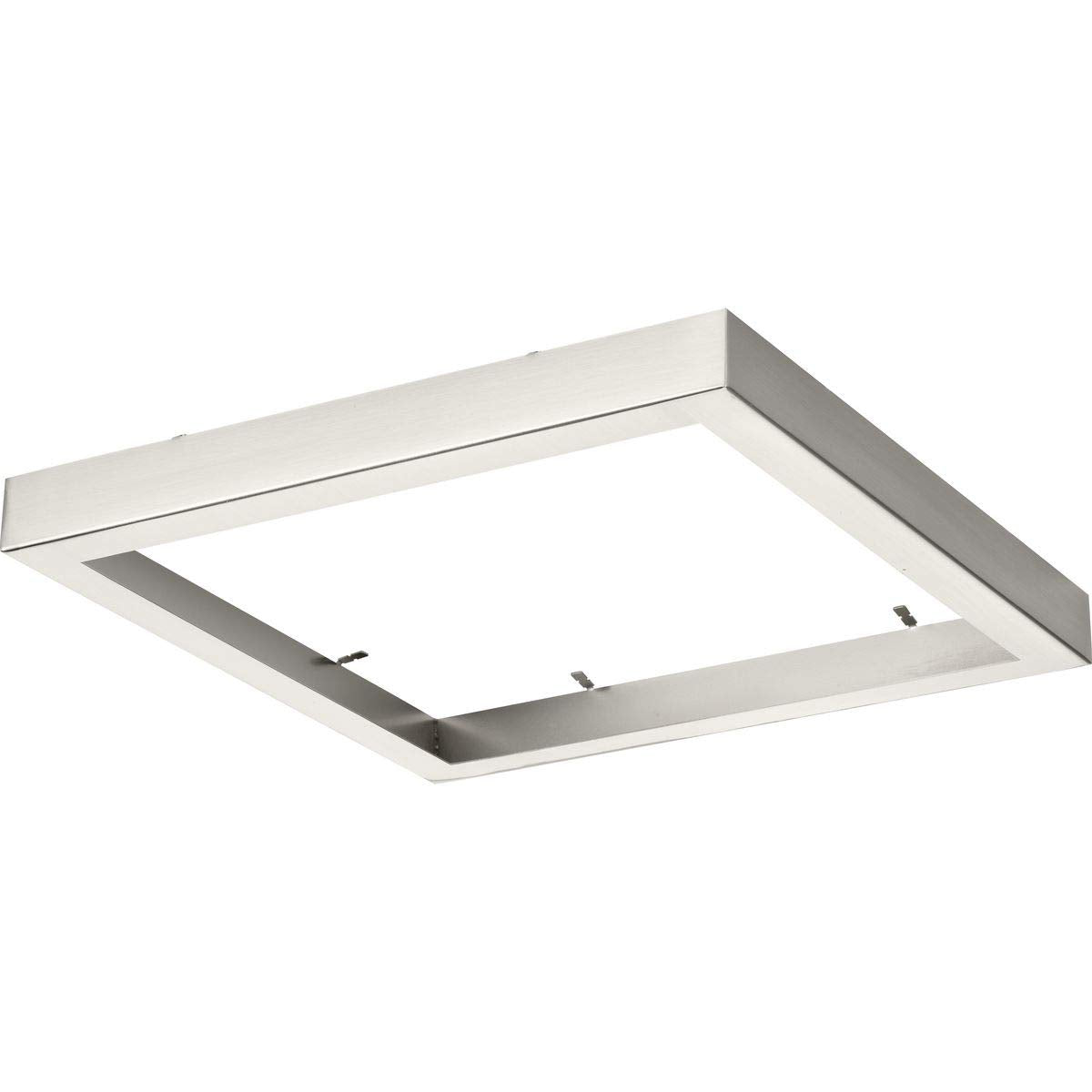 Progress Lighting Everlume Collection Brushed Nickel 11 Edgelit Square Trim Ring
