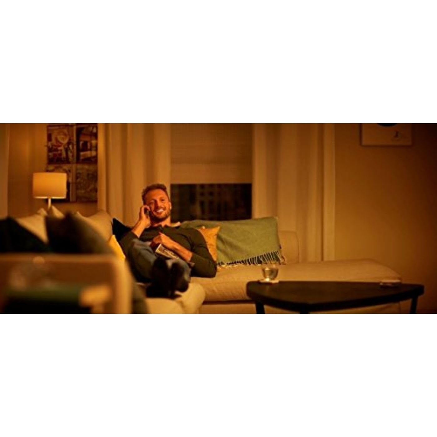 Philips LED A19 Light Bulb, Dimmable, 800 Lumen, Soft White (2700K), 8.8W=60W, E26 Base, 6-Pack