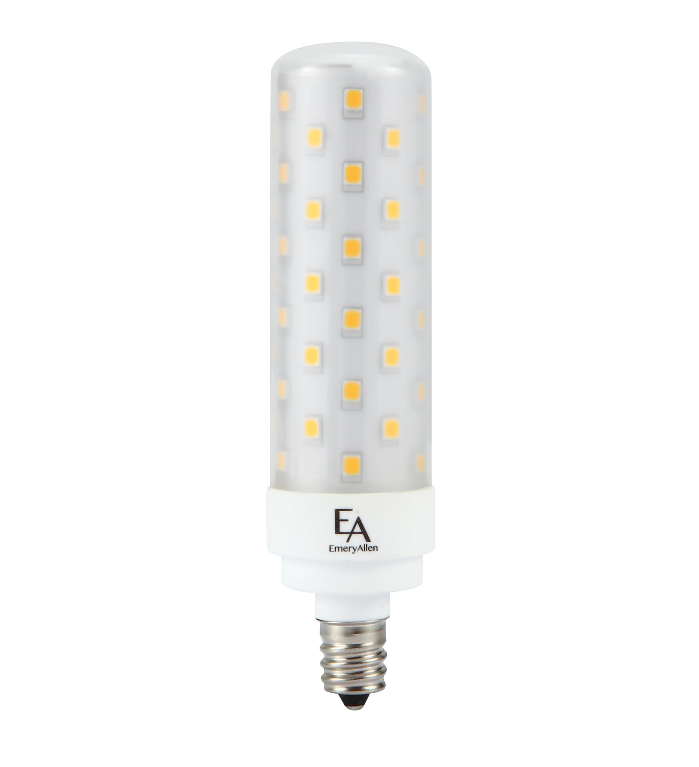 EmeryAllen E12 Base, 9.5Watt (75W Equivalent) Dimmable Candelabra | JA8 Compliant LED Light Bulb |120V - 950 Lumens |3000K | 1 P