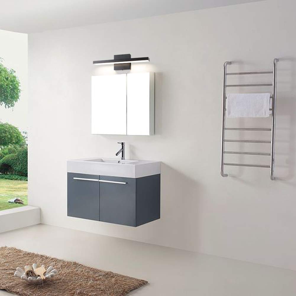 Ralbay 15.7 Modern Led Vanity Light, 12W Frosted Aluminum, Non-Dimmable Natural White 4500K, Model St-Ting-L1098