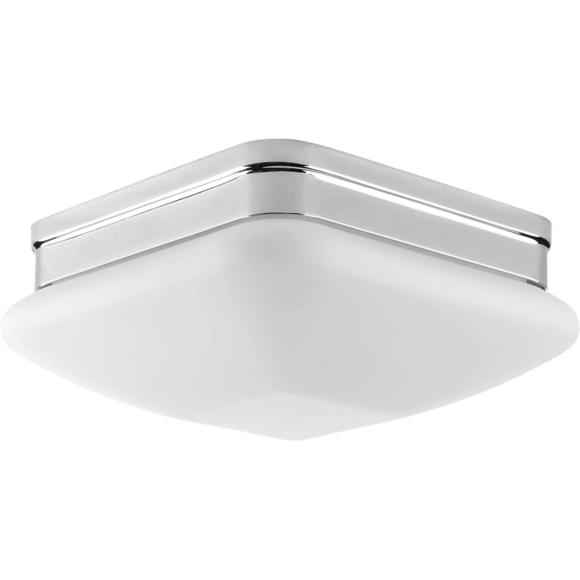 Progress Lighting Appeal Collection Two-Light 9'' Flush Mount, Polished Chrome