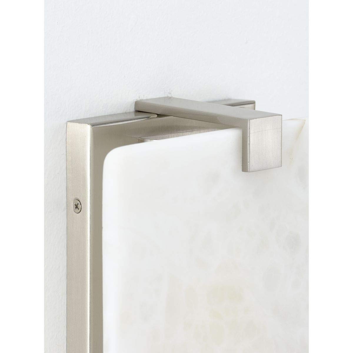 Progress Lighting LED Wall Sconce, Brushed Nickel, 8.50x8.00x8.00, Alloy Steel, Model P710081-009-30