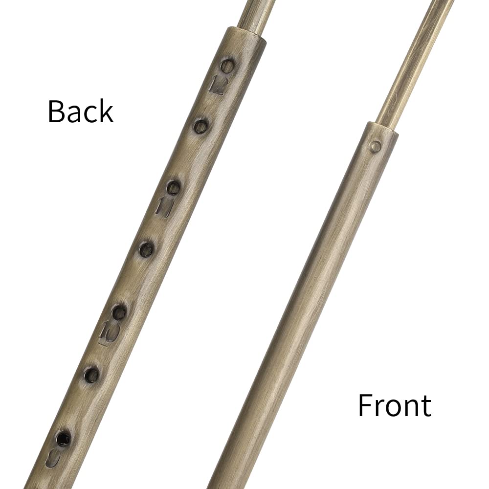 8 9 10 11 12 Inch Lamp Shade Harp Holder, Alucset Adjustable Lamp Harp Kit, Fit Both Standard Lamp Rod And E14 E26 E27 Light Bas