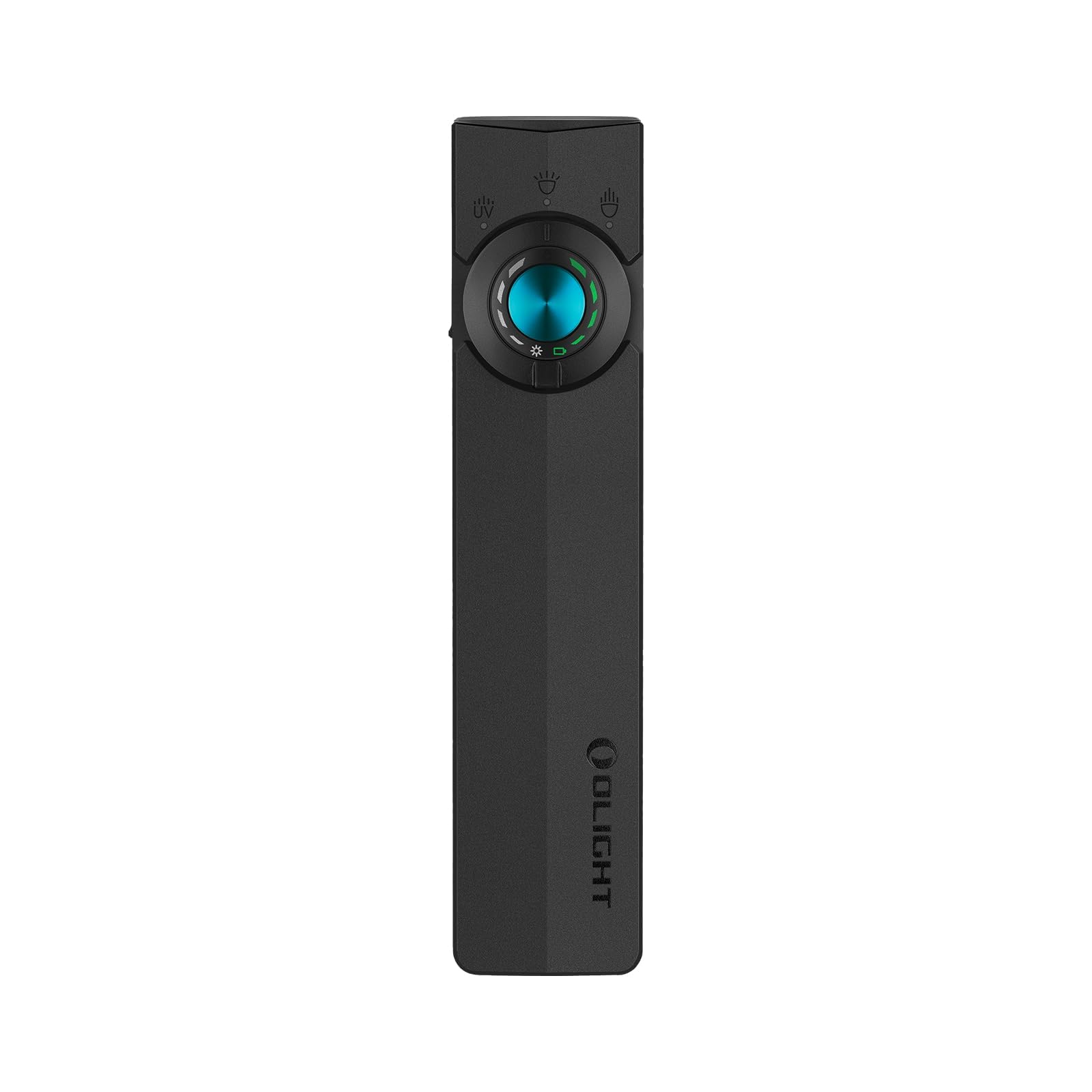 OLIGHT ArkPro EDC Flat Flashlight Rechargeable with Green Beam, UV and White LED,1500 Lumens USB-C Pocket Camping Flashlight, Sp