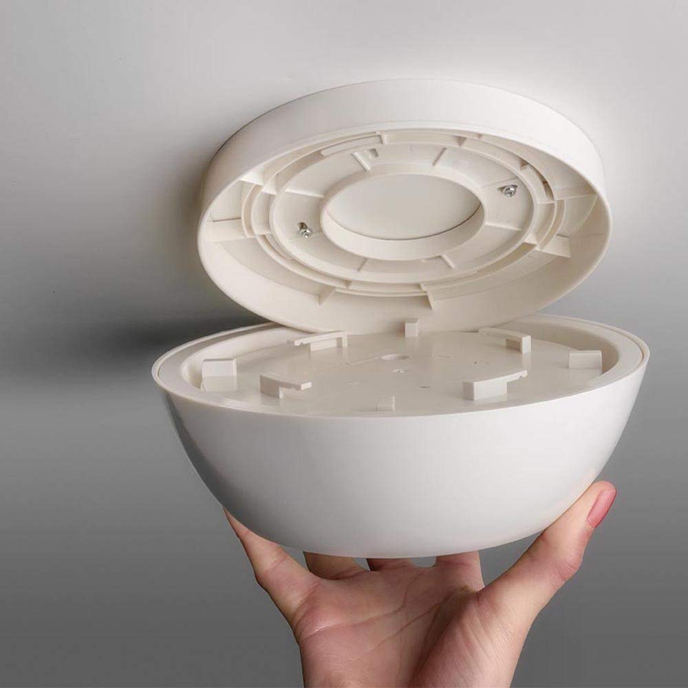 Mr Beams LED Ceiling Light, 300 Lumen, Motion Sensing, Wireless, Indoor/Outdoor, 1-Pack, White, Model MB990