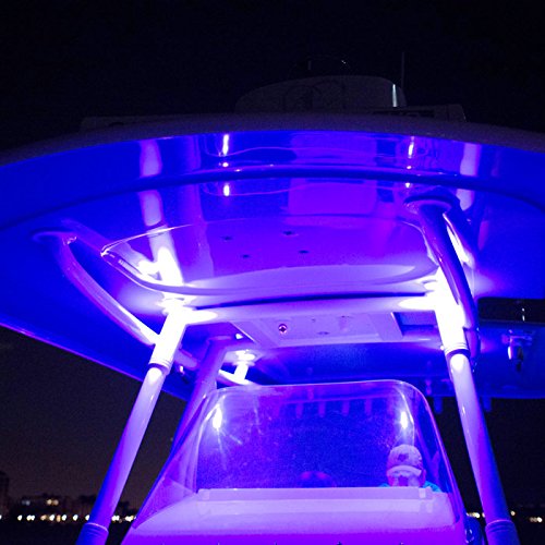 Lumitec Mirage Ss Polished Bezel Exterior And Interior Flush Mount Led Down Light White Dimming Blue Dimming 113111