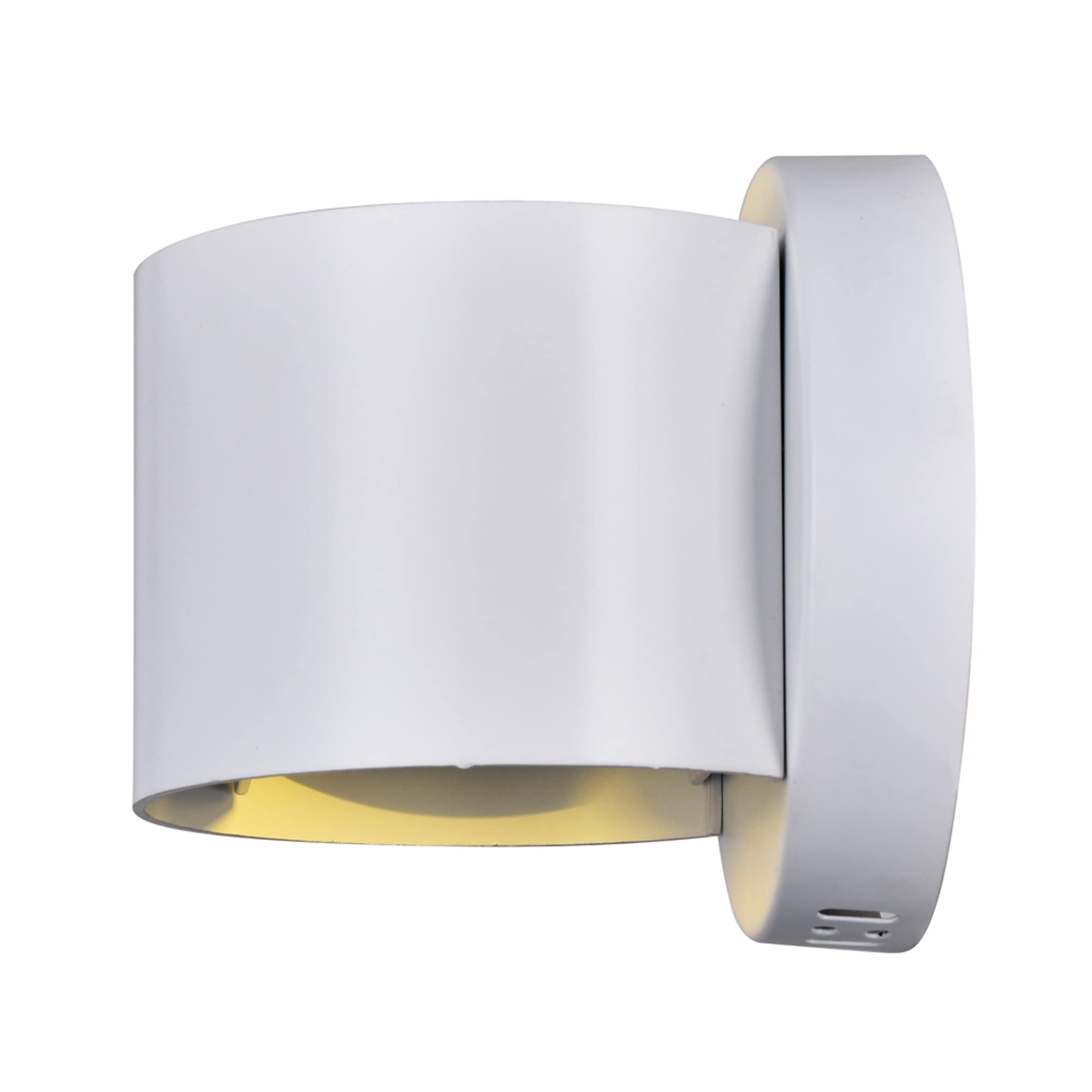 Cwi Lighting Lilliana White Metal Led Wall Sconce - Contemporary Design For Modern Spaces
