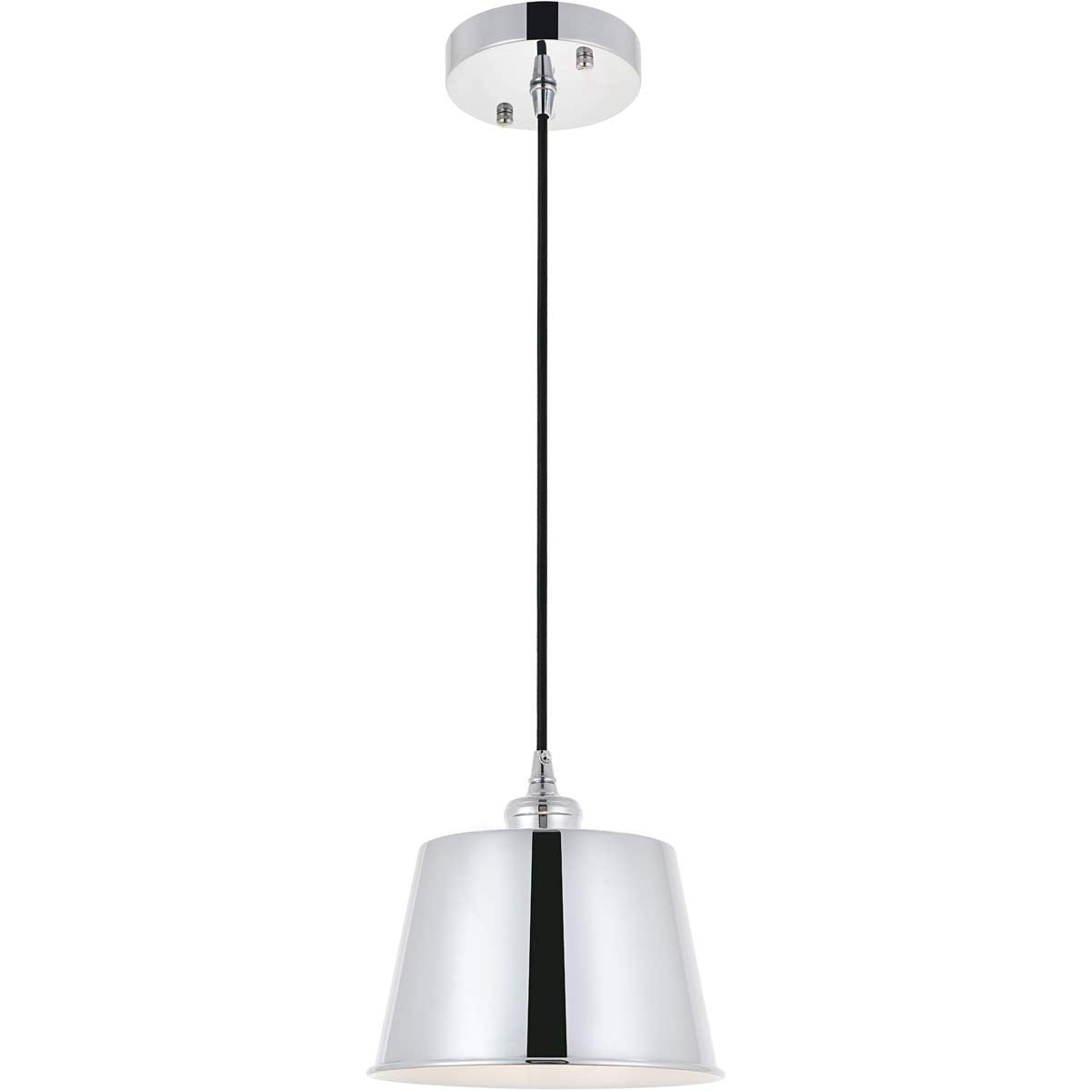 Living District Indoor Modern Home Decorative Bright Ceiling NOTA 1 Light Chrome Pendant