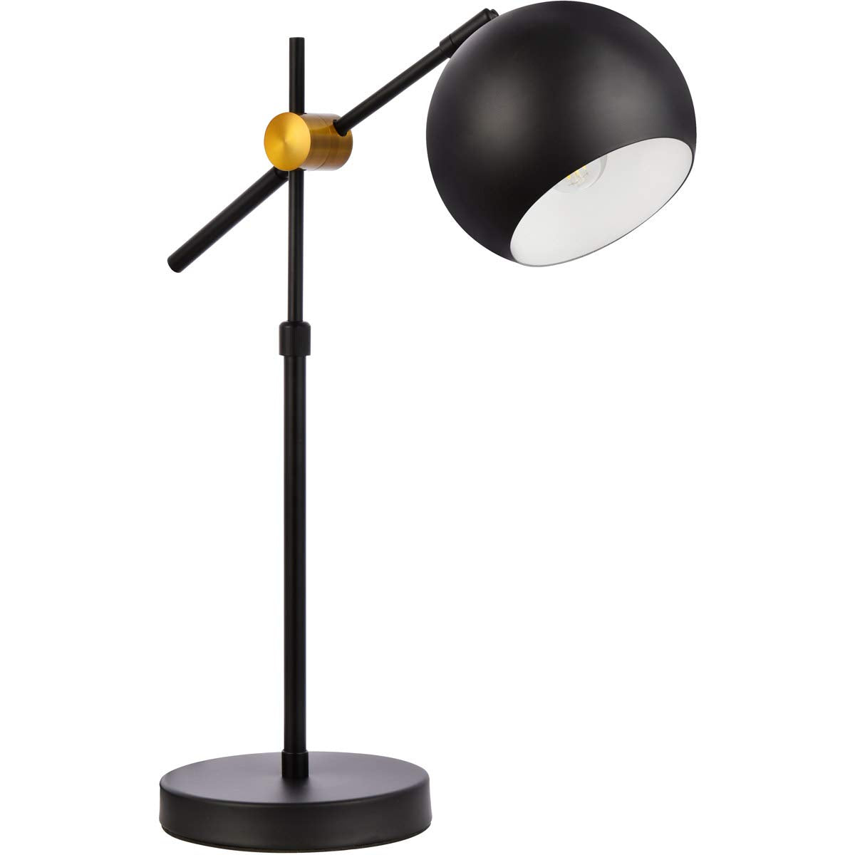 Living District Modern Home Decorative Forrester 1 Light Black Table lamp