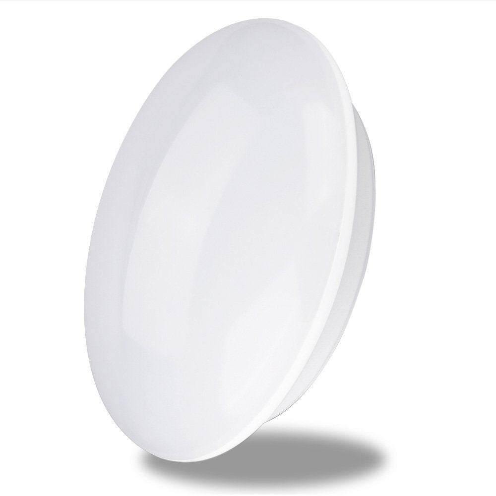 Esenlite 18W Flush Mount Ceiling Light - 1200Lm, Warm White, Smart Motion Activated, Energy Saving