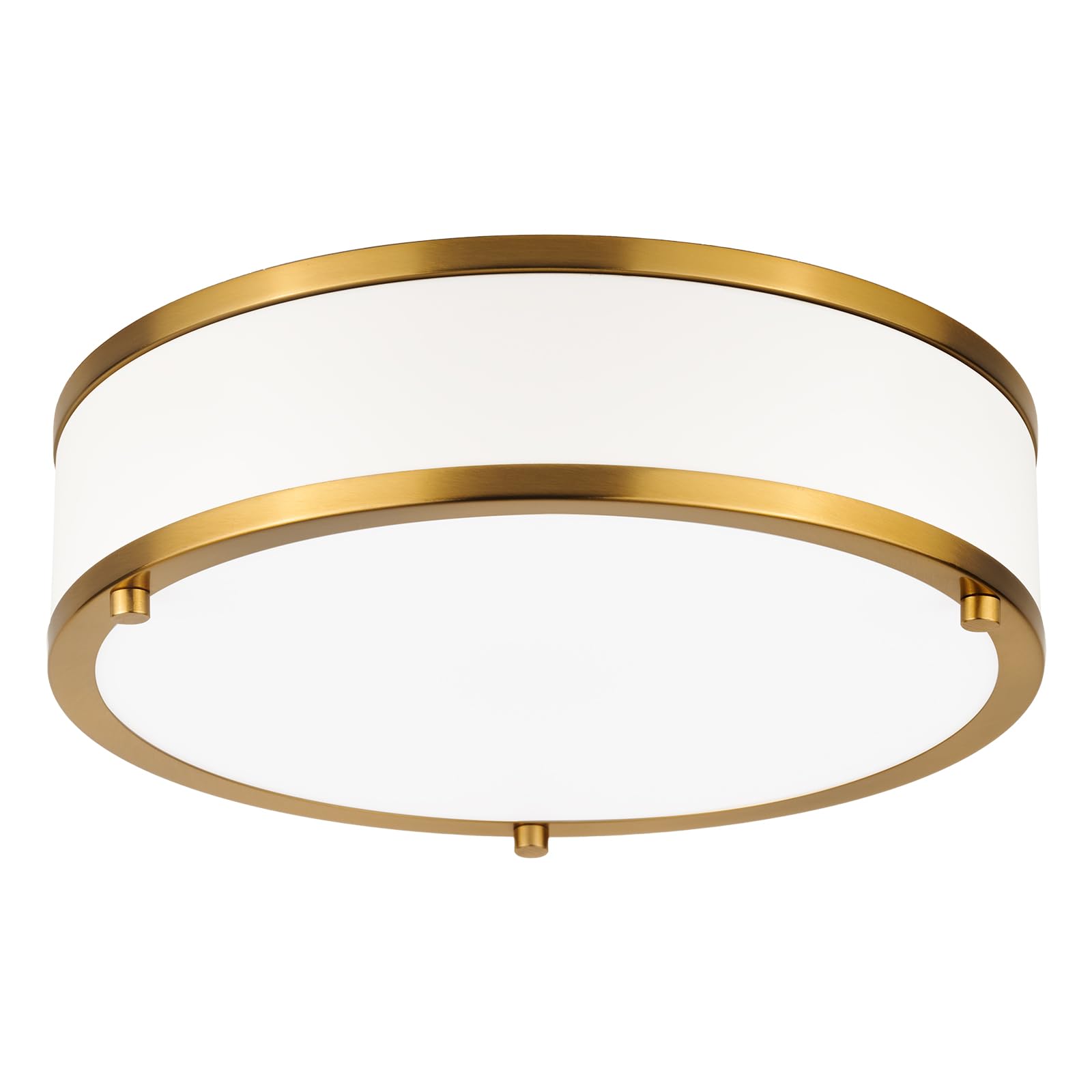 Edwarmlux 12.5 Inch LED Flush Mount Ceiling Light Fixture, 26W, Modern Ceiling Light, 3 Color Adjustable 3000K/4000K/5000K, Dimm