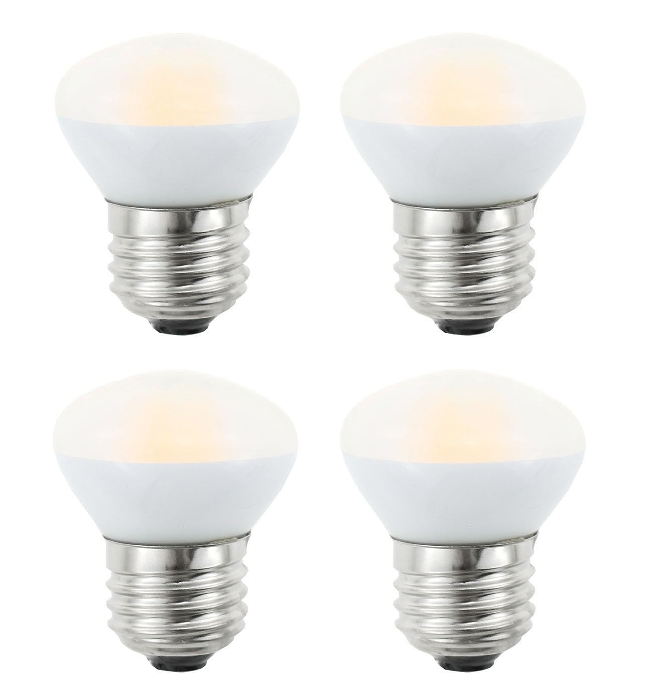 Greeogin R14 Led Bulb Mini Reflector Flood Light Bulbs 4W(40W Equivalent) 2700K Warm White, Curio Cabinet Light Bulb, Non-Dimmab