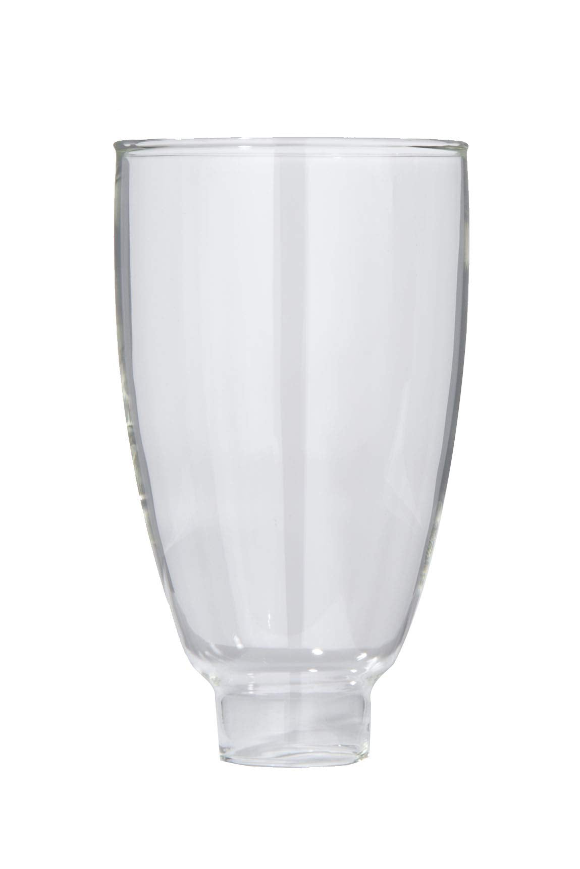 B&P Lamp 6 1/2 Inch Clear Glass Colonial Style Lamp Shade For Sconces And Other Lighting Fixtures