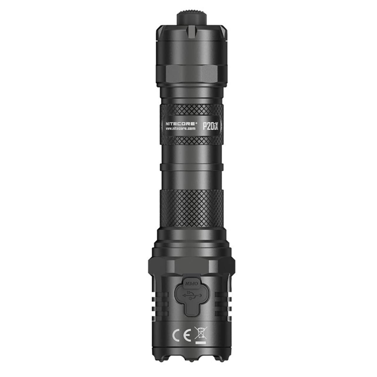 Nitecore P20iX Flashlight, Aluminum, One Size, Black