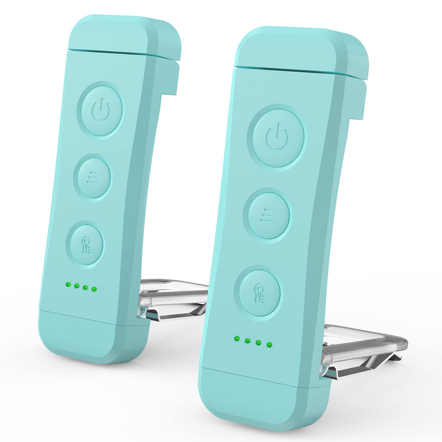 Glocusent Usb Rechargeable Book Light For Reading In Bed, Portable Clip-On Led Reading Light, 3 Amber Colors & 5 Brightness Dimmable, Compact & Long Lasting, Perfect For Book Lovers, Kids