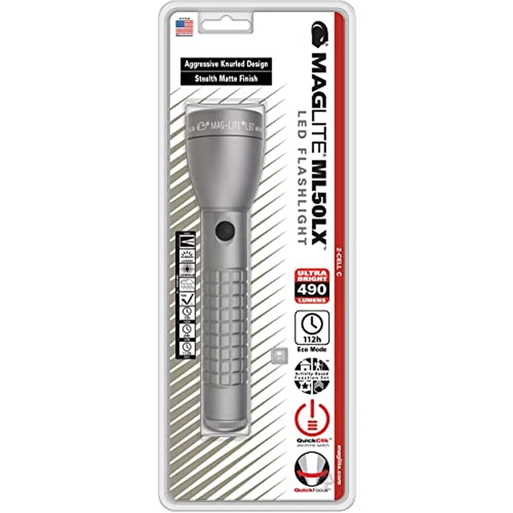 Maglite ML50L LED 2-Cell C Flashlight, Blue