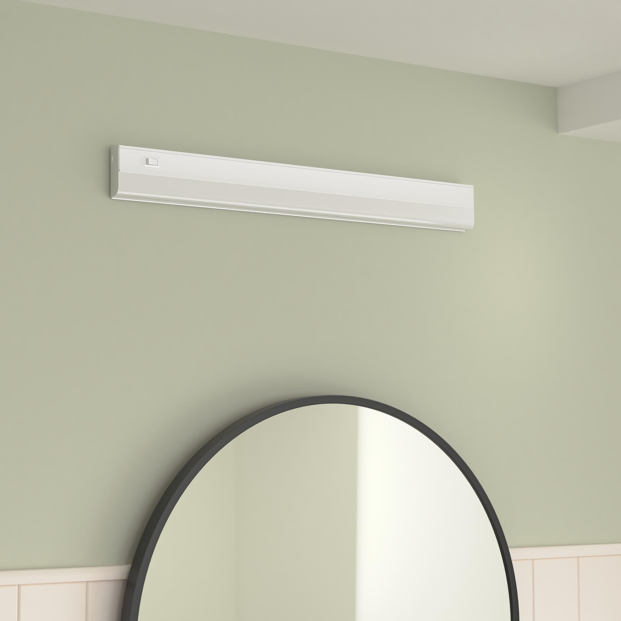 HARRRRD Hardwired LED Under Cabinet Lighting - 20 Watt, Dimmable, 36 Inch, CRI>90, 3000K Soft White, Metal Base