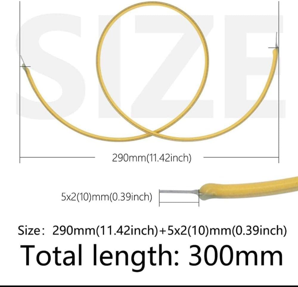 Tustao LED Filament Edison Bulb, 130/300mm, Warm Light 2200K, Model POB2178-POB2181, ABS Material