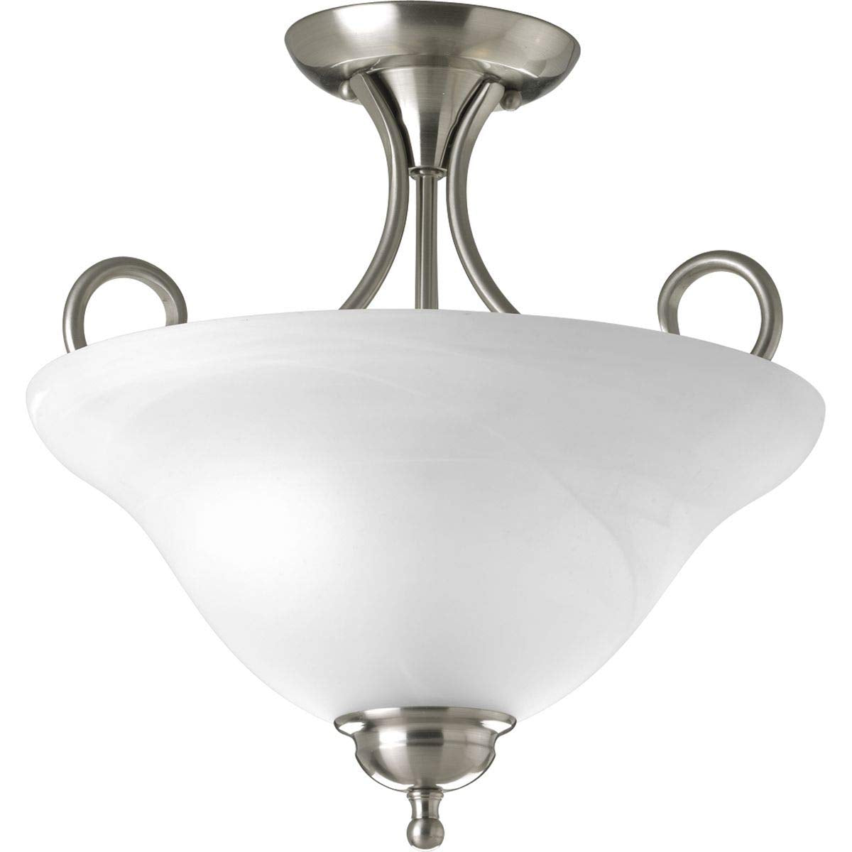 Two-Light 13-1/4'' Semi-Flush