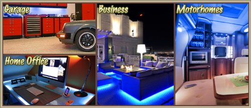 Biltek Lk-Sb-5M Blue On/Off Switch Control Kit (16.4' Feet 300 Leds Light Smd3528 110V Plug)