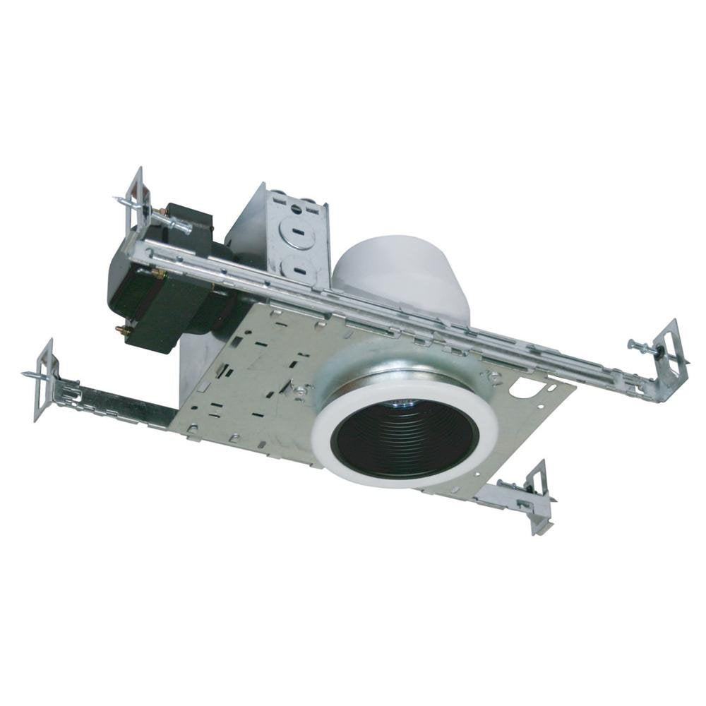 Jesco Lighting Lv3001B Accessory - 3&quot; Low-Voltage Non-Ic Housing For New Construction, Silver Finish